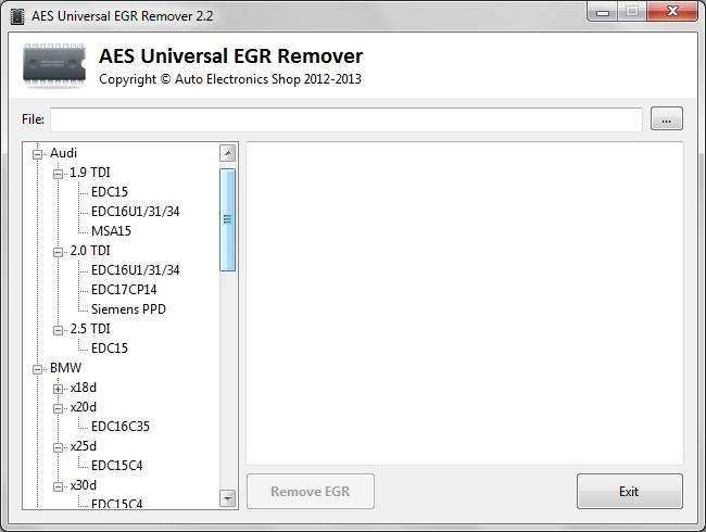 AES Universal EGR Remover