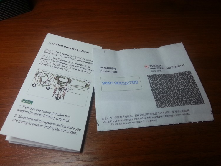 Launch Golo EasyDiag plus