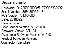 Launch Golo EasyDiag plus