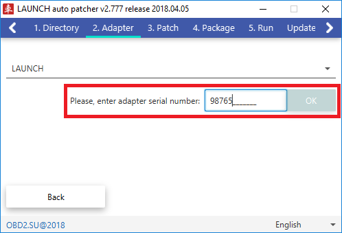 Launch activator 2.777